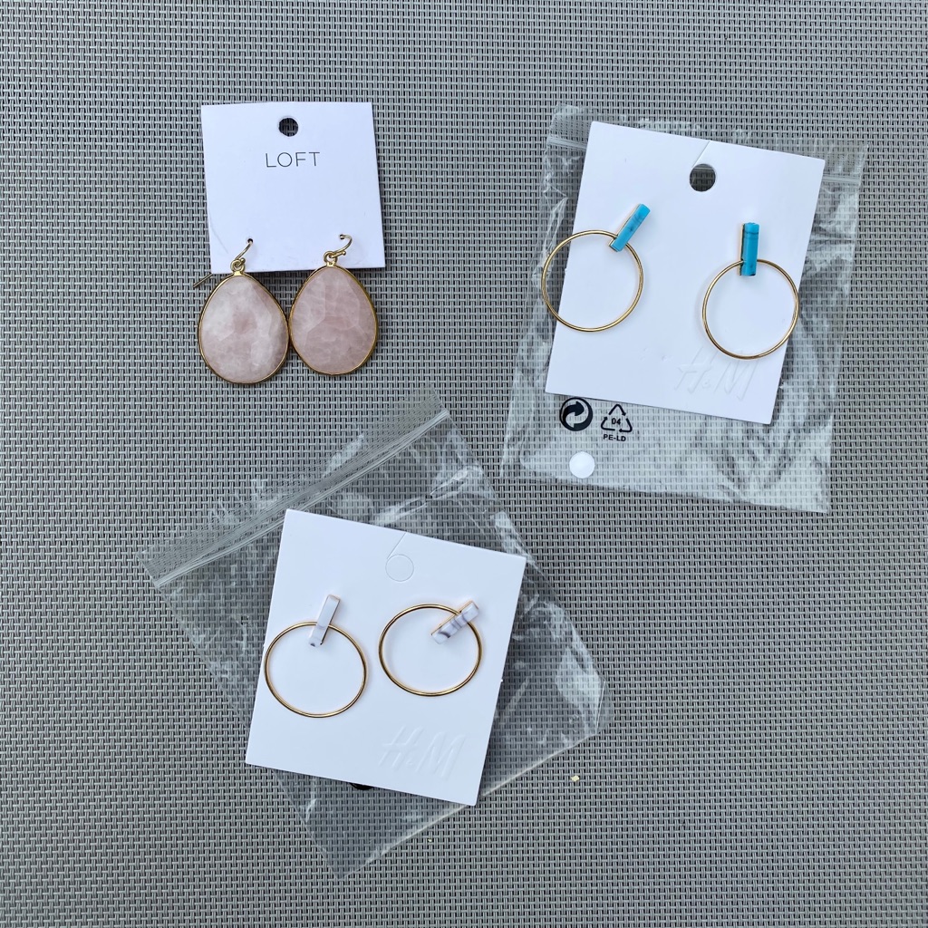 Nwt - Set Of 3 Pairs Of Earrings 14$